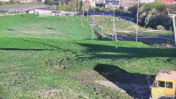 Horní část sjezdovky skiareálu Hlubočky