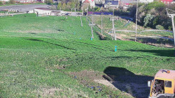 Horní část sjezdovky skiareálu Hlubočky