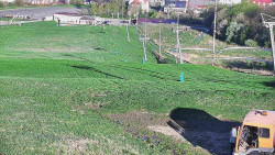 Horní část sjezdovky skiareálu Hlubočky