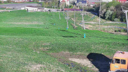 Horní část sjezdovky skiareálu Hlubočky