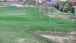 Horní část sjezdovky skiareálu Hlubočky