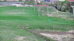 Horní část sjezdovky skiareálu Hlubočky