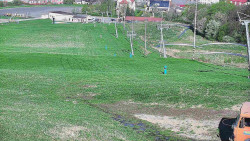 Horní část sjezdovky skiareálu Hlubočky