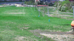 Horní část sjezdovky skiareálu Hlubočky