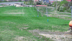 Horní část sjezdovky skiareálu Hlubočky