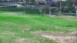 Horní část sjezdovky skiareálu Hlubočky