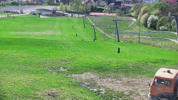 Horní část sjezdovky skiareálu Hlubočky