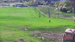 Horní část sjezdovky skiareálu Hlubočky