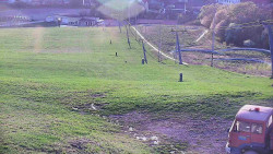 Horní část sjezdovky skiareálu Hlubočky