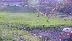 Horní část sjezdovky skiareálu Hlubočky