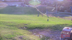 Horní část sjezdovky skiareálu Hlubočky