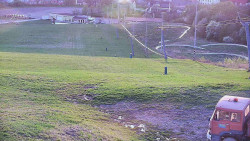 Horní část sjezdovky skiareálu Hlubočky