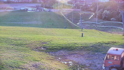 Horní část sjezdovky skiareálu Hlubočky