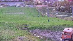 Horní část sjezdovky skiareálu Hlubočky