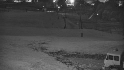 Horní část sjezdovky skiareálu Hlubočky