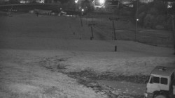 Horní část sjezdovky skiareálu Hlubočky