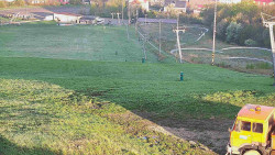 Horní část sjezdovky skiareálu Hlubočky