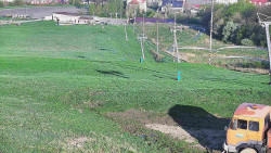 Horní část sjezdovky skiareálu Hlubočky