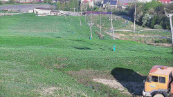 Horní část sjezdovky skiareálu Hlubočky