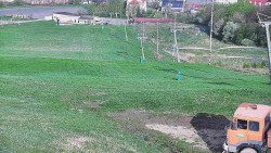 Horní část sjezdovky skiareálu Hlubočky