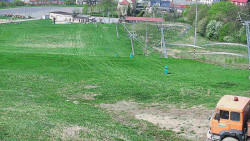 Horní část sjezdovky skiareálu Hlubočky