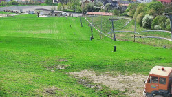 Horní část sjezdovky skiareálu Hlubočky