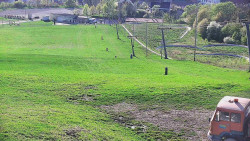 Horní část sjezdovky skiareálu Hlubočky