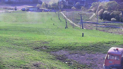 Horní část sjezdovky skiareálu Hlubočky