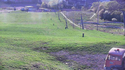 Horní část sjezdovky skiareálu Hlubočky