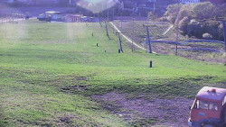 Horní část sjezdovky skiareálu Hlubočky