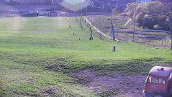 Horní část sjezdovky skiareálu Hlubočky