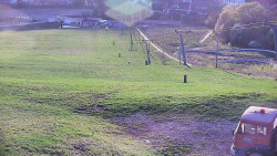 Horní část sjezdovky skiareálu Hlubočky