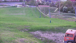 Horní část sjezdovky skiareálu Hlubočky