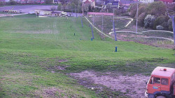 Horní část sjezdovky skiareálu Hlubočky