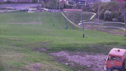 Horní část sjezdovky skiareálu Hlubočky