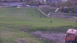 Horní část sjezdovky skiareálu Hlubočky