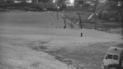 Horní část sjezdovky skiareálu Hlubočky