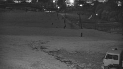 Horní část sjezdovky skiareálu Hlubočky