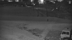 Horní část sjezdovky skiareálu Hlubočky