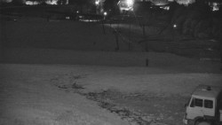 Horní část sjezdovky skiareálu Hlubočky