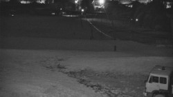 Horní část sjezdovky skiareálu Hlubočky