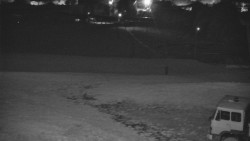 Horní část sjezdovky skiareálu Hlubočky