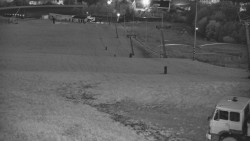 Horní část sjezdovky skiareálu Hlubočky