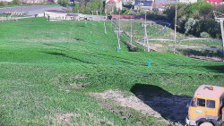 Horní část sjezdovky skiareálu Hlubočky