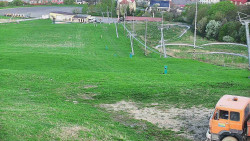 Horní část sjezdovky skiareálu Hlubočky