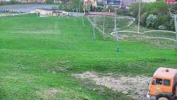 Horní část sjezdovky skiareálu Hlubočky