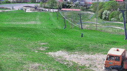 Horní část sjezdovky skiareálu Hlubočky