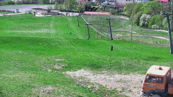 Horní část sjezdovky skiareálu Hlubočky