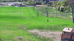 Horní část sjezdovky skiareálu Hlubočky