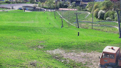 Horní část sjezdovky skiareálu Hlubočky